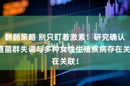翻翻策略 别只盯着激素！研究确认肠道菌群失调与多种女性生殖疾病存在关联！
